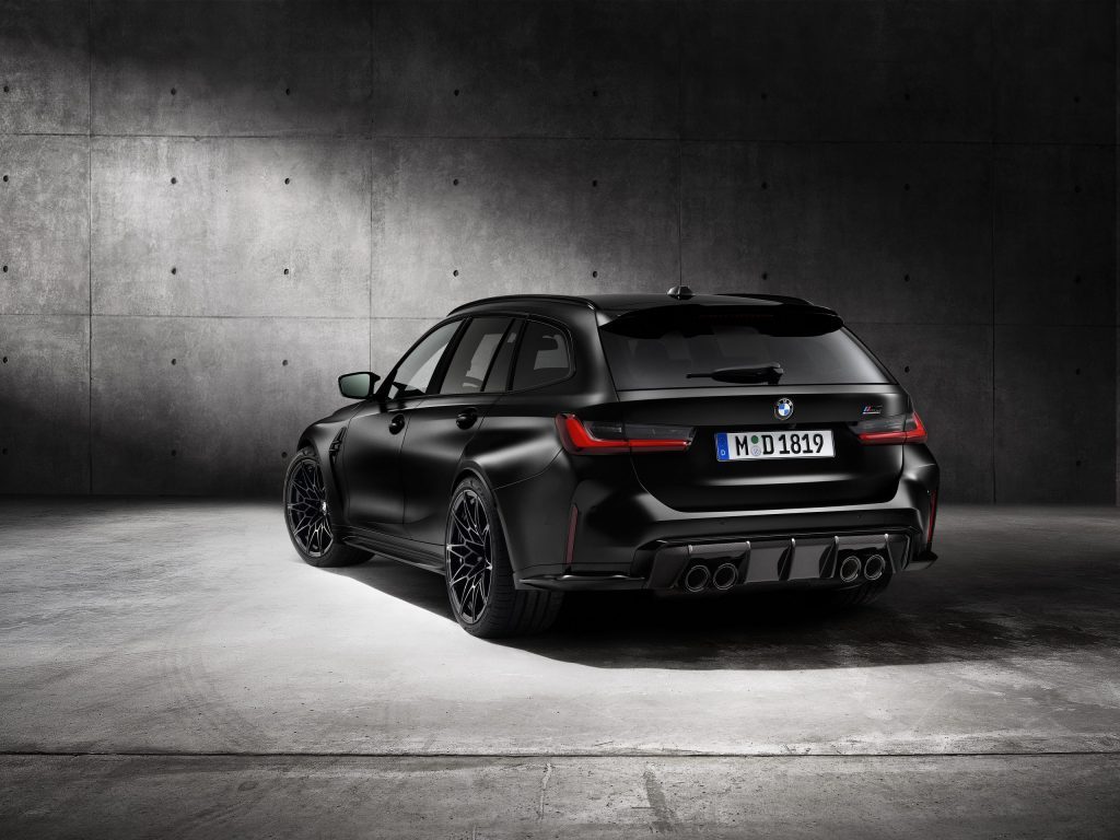 BMW M3 Touring rear in studio