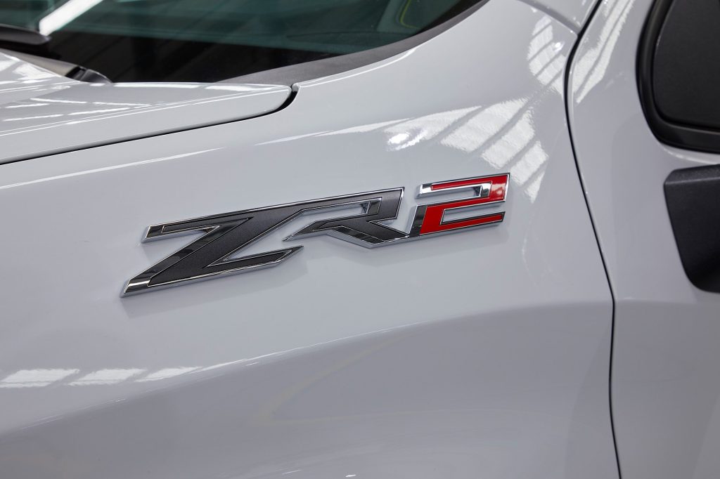 Chevrolet Silverado ZR2 badge