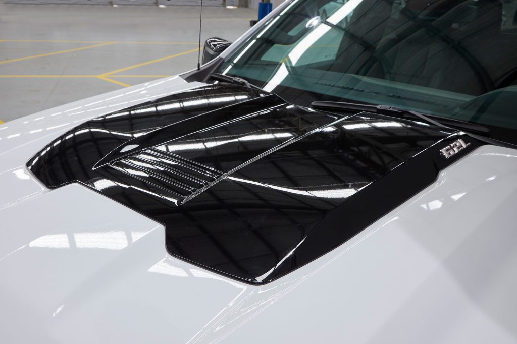 Chevrolet Silverado ZR2 bonnet bulge 