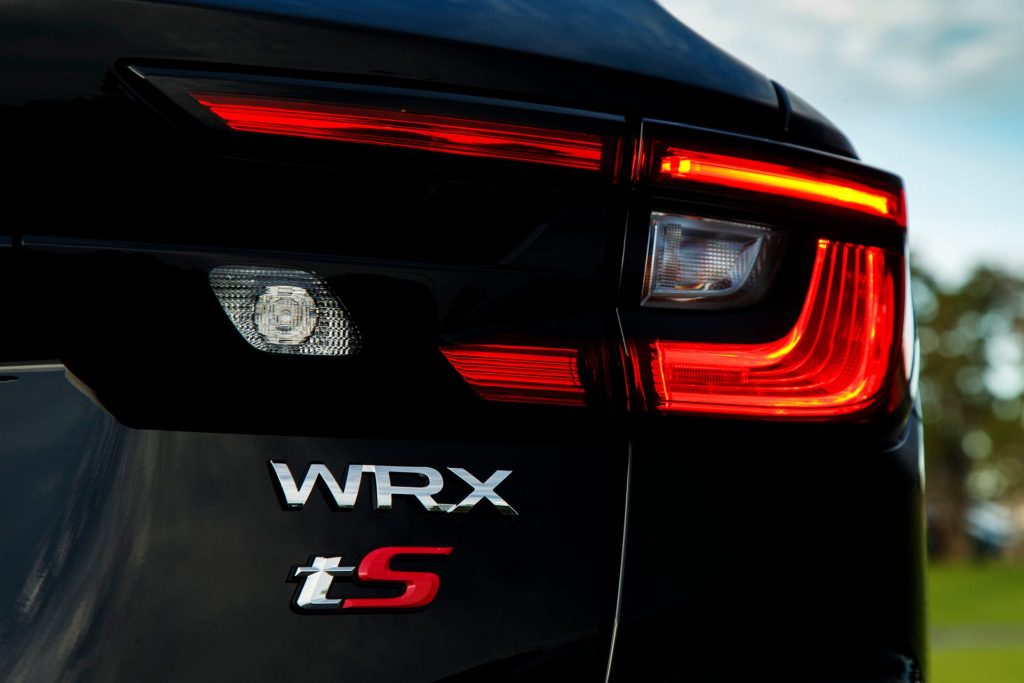 Subaru WRX 2.4 tS & WRX GT tS taillight