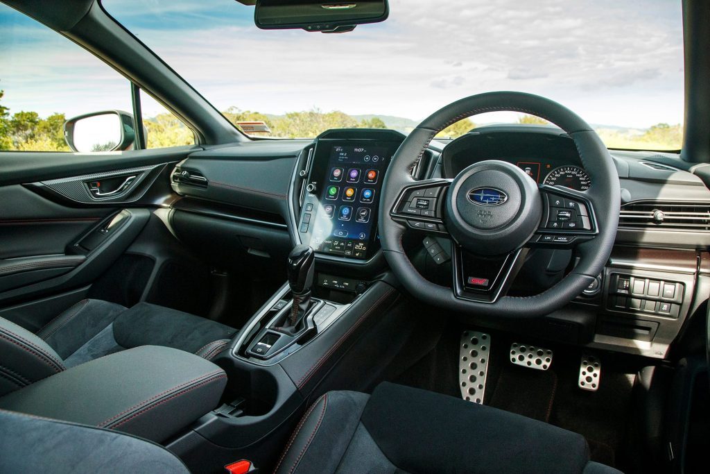 Subaru WRX 2.4 tS & WRX GT tS interior