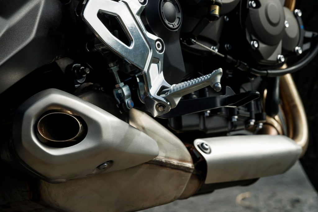 Triump Tiger Sport 660 LAMS exhaust