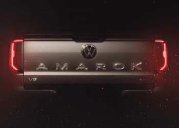 Back of Volkswagen Amarok