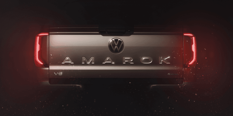 Back of Volkswagen Amarok