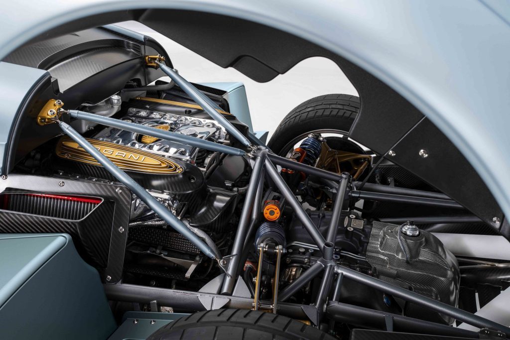 Pagani Huayra Codalunga engine