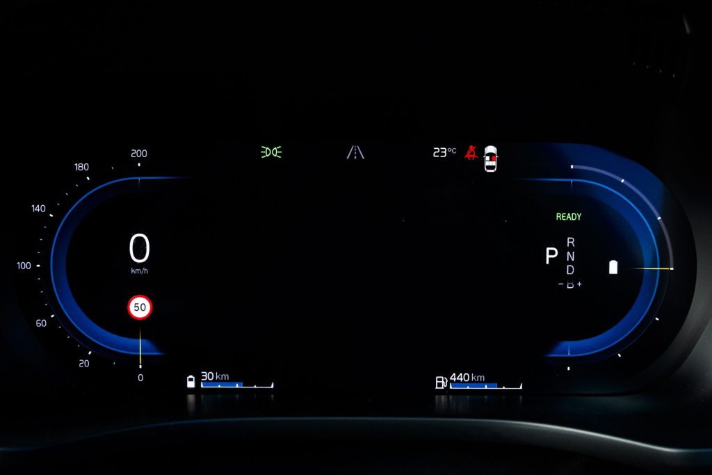 Volvo XC60 T8 Recharge plug-in hybrid dials view one