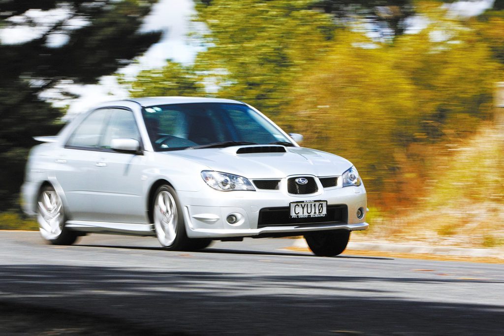 Subaru Impreza WRX front action