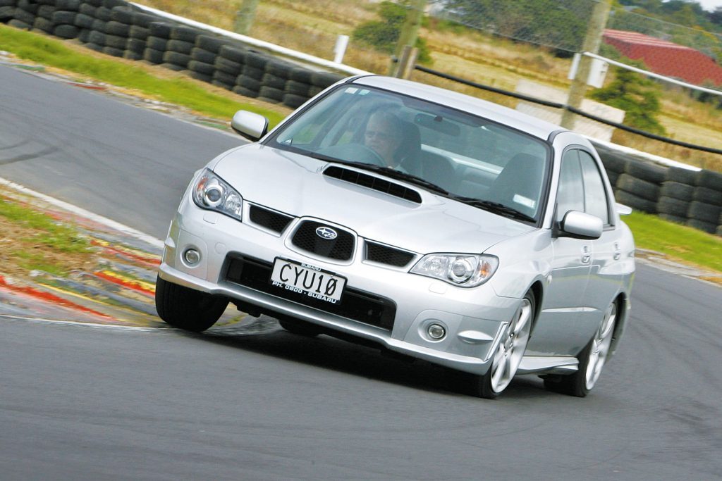 Subaru Impreza WRX front action