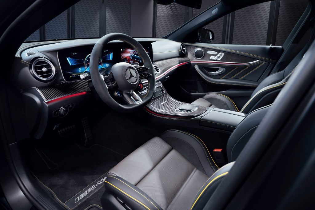 Inside of Mercedes-AMG E 63 S Final Edition