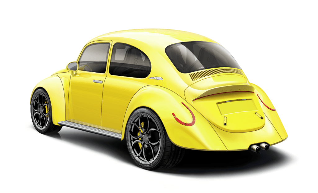 Volkswagen Beetle restomod rear