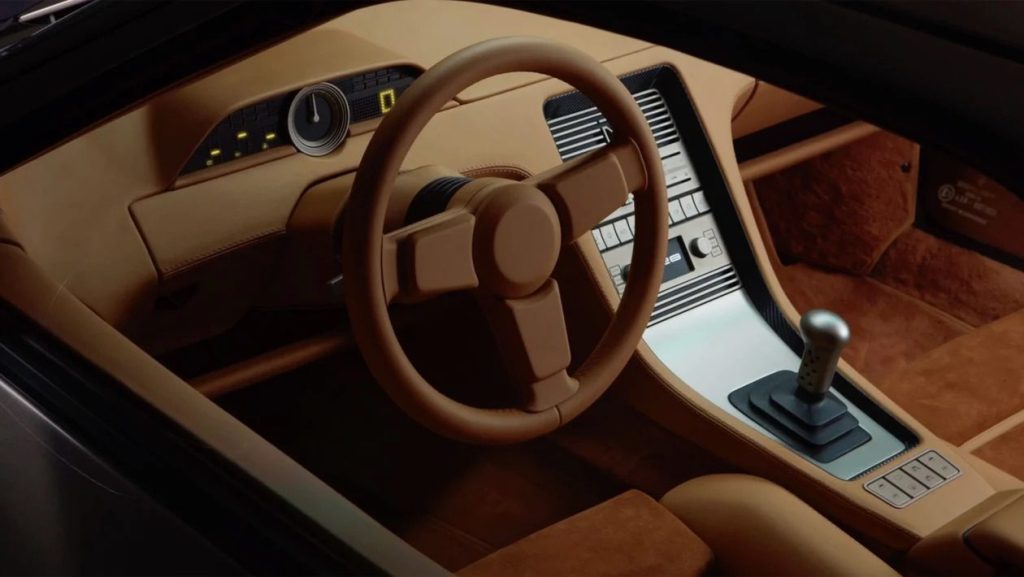 Porsche 928 restomod interior