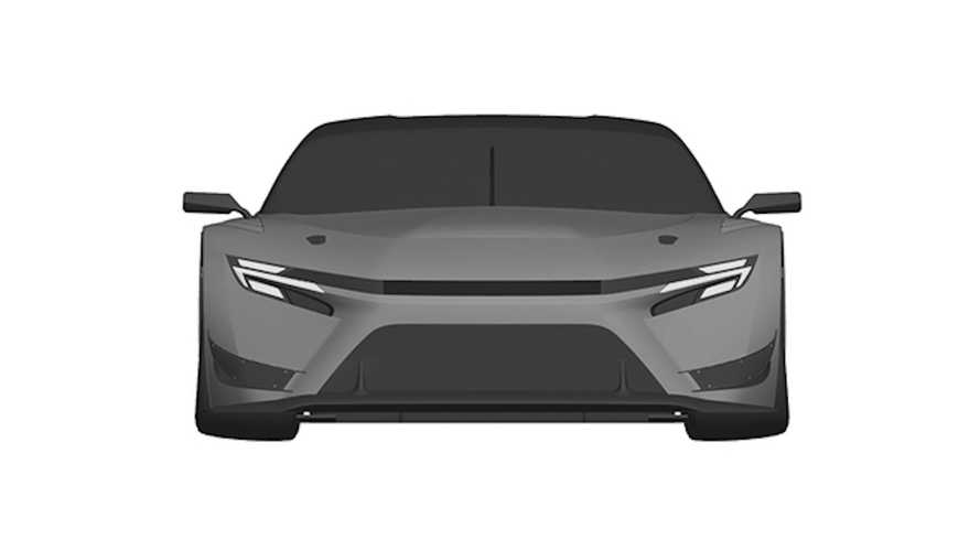 Toyota GR GT3 design patent front 