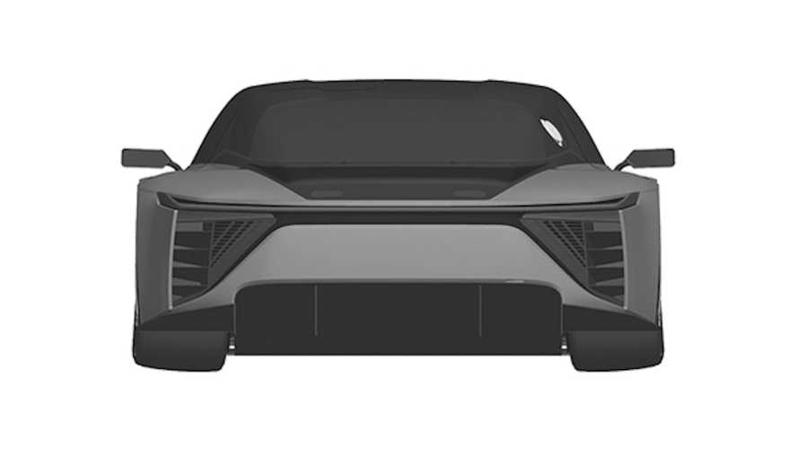 Toyota GR GT3 design patent rear