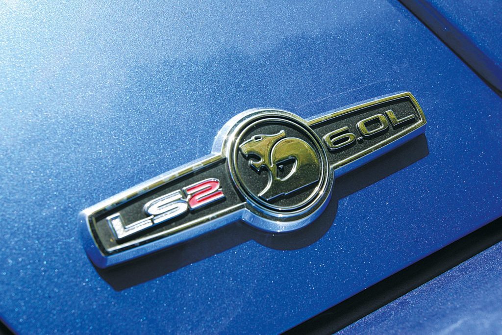 2006 HSV Clubsport badge