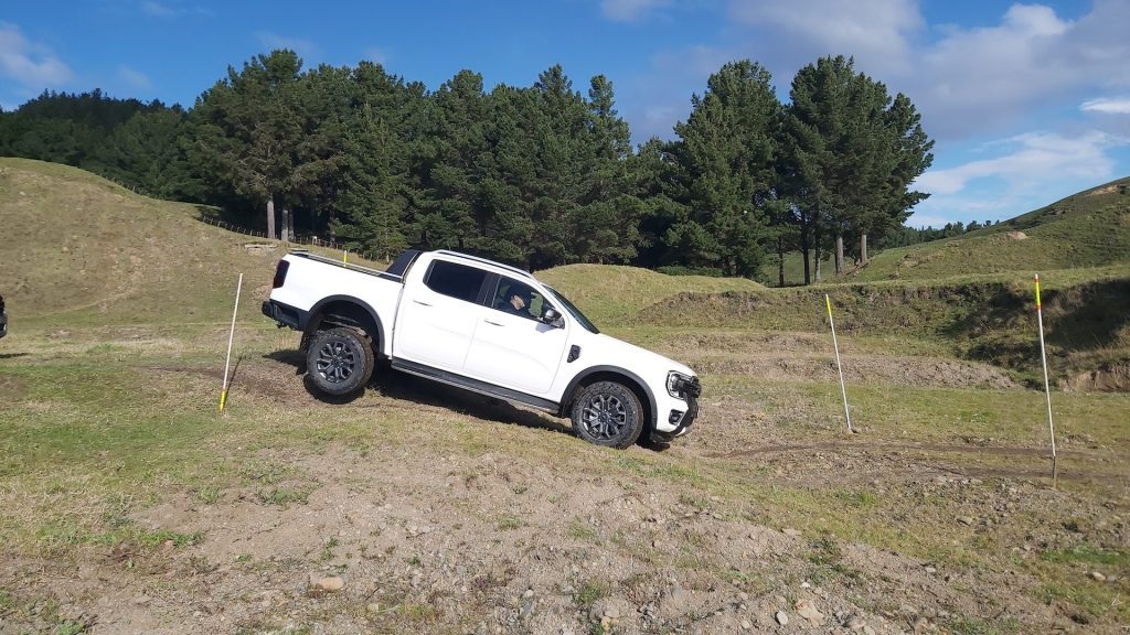 2022 Ford Ranger articulation