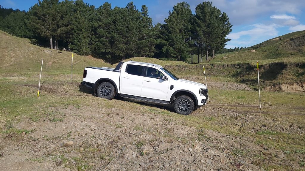 2022 Ford Ranger articulation