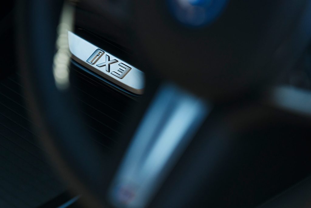 BMW iX3 Impressive badge