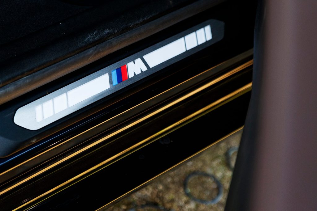 BMW iX3 Impressive sill plate