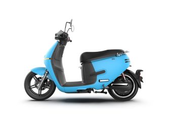 blue Horwin scooter