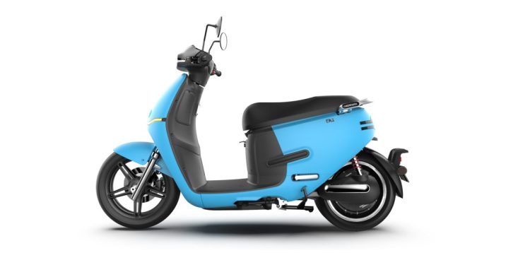 blue Horwin scooter