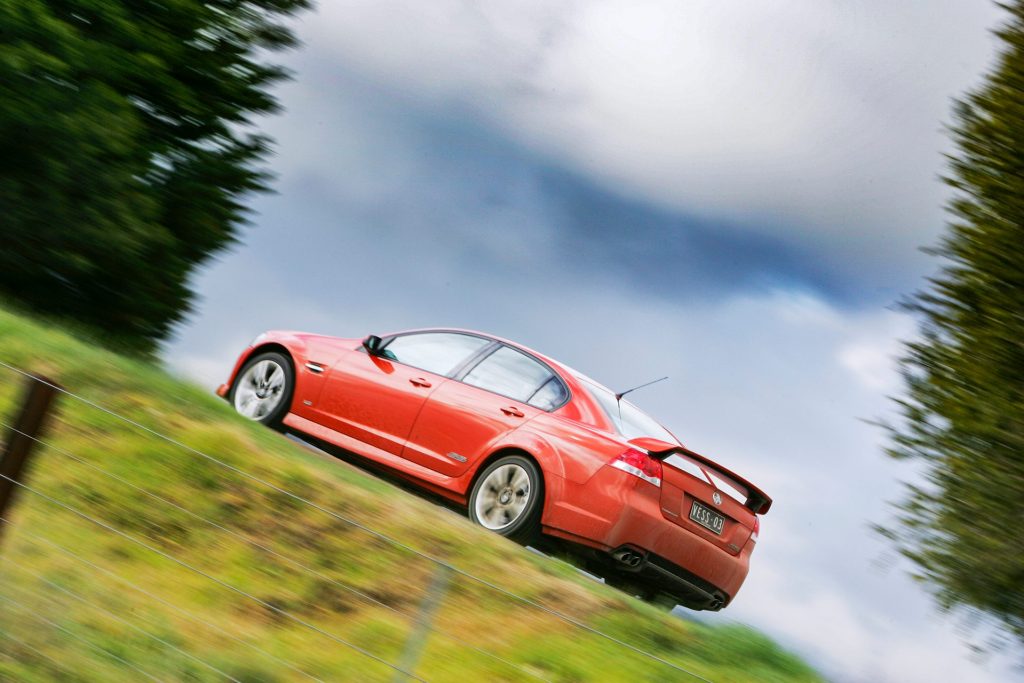 2006 Holden Commodore VE driving on road