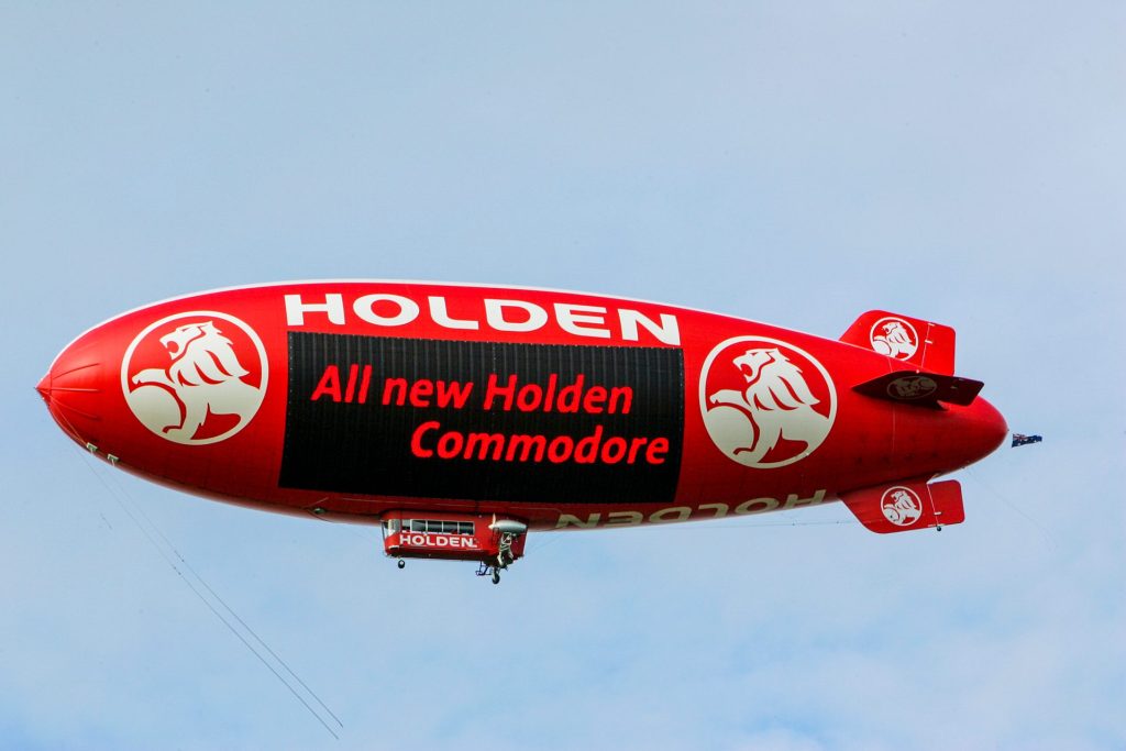 Holden blimp