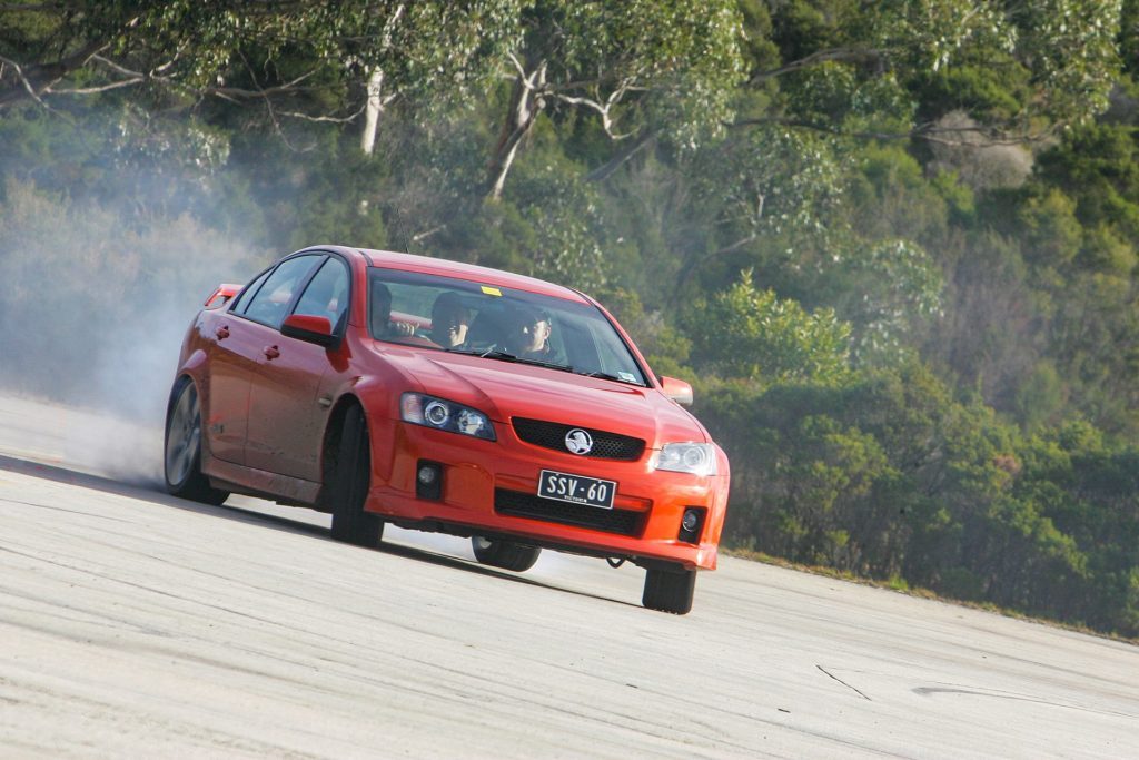 2006 Holden Commodore VE drifting