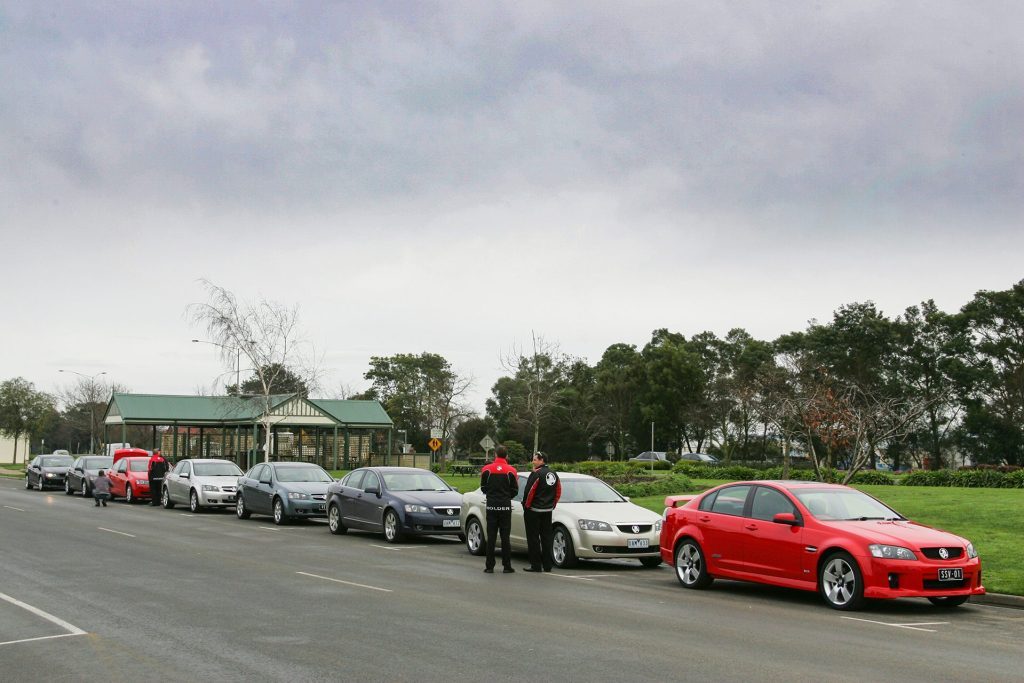 2006 Holden Commodore VE line up of models