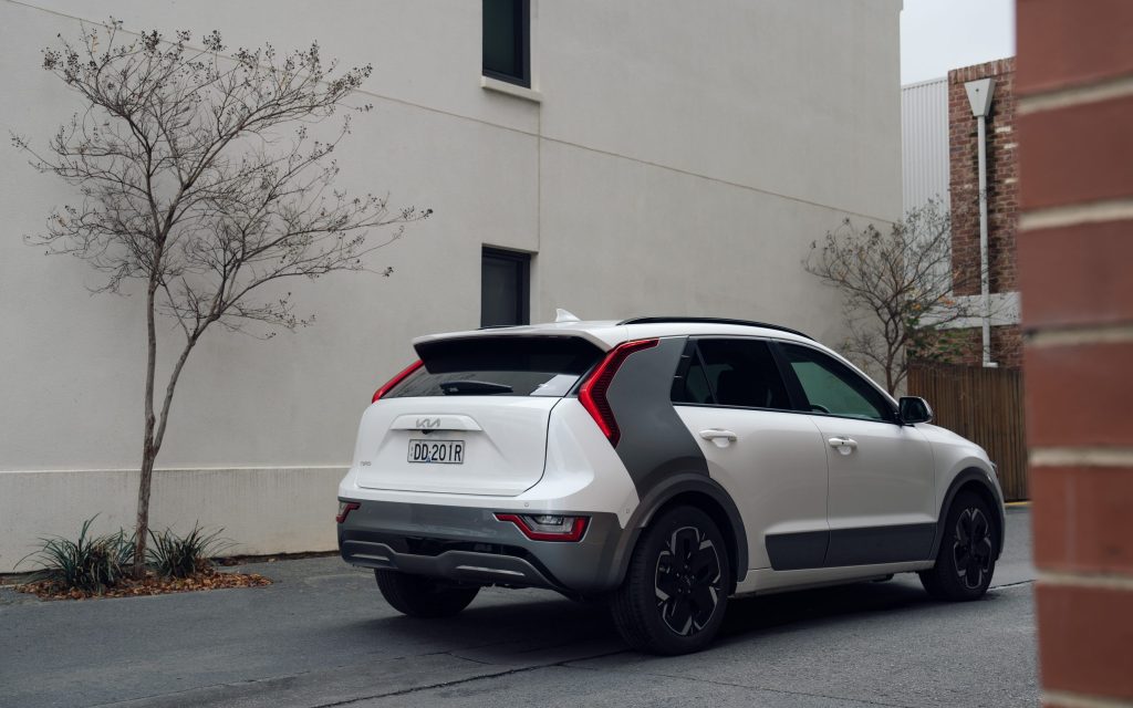 Kia Niro second generation rear three quarters