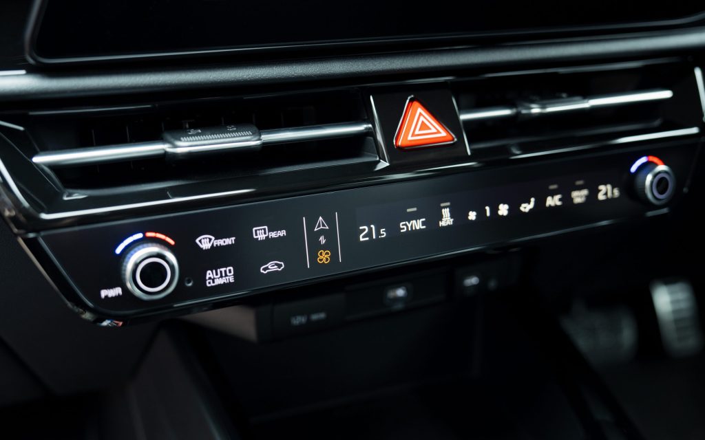 Kia Niro GT-Line air conditioning controls