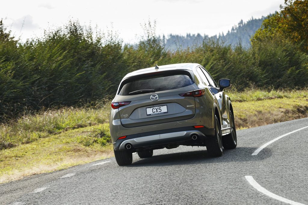 Mazda CX-5 Activ rear on road