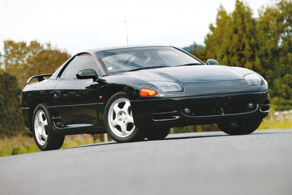 1996 Mitsubishi GTO parked on road