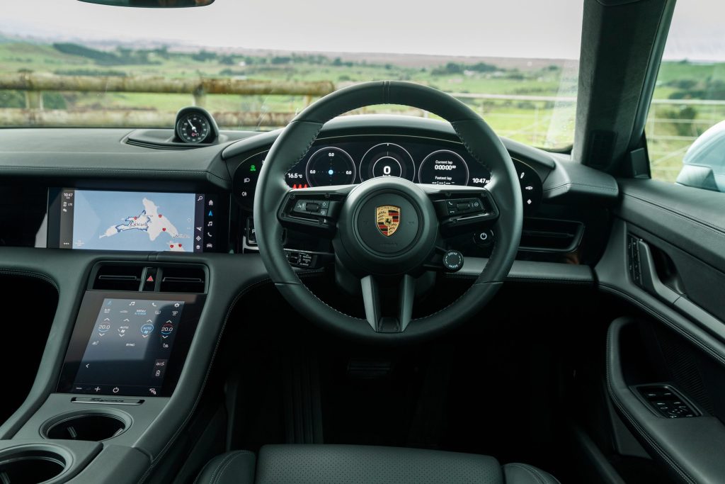 2022 Porsche Taycan GTS interior