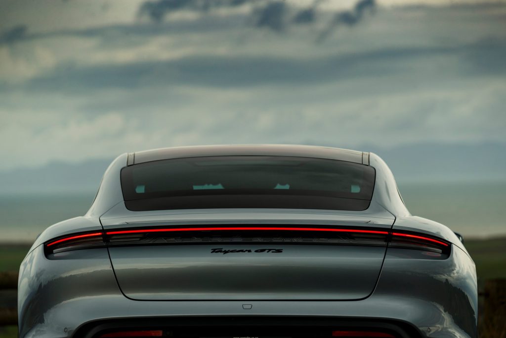 2022 Porsche Taycan GTS taillight