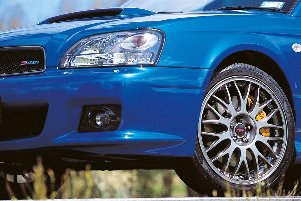2003 Subaru Legacy S401 STi wheel