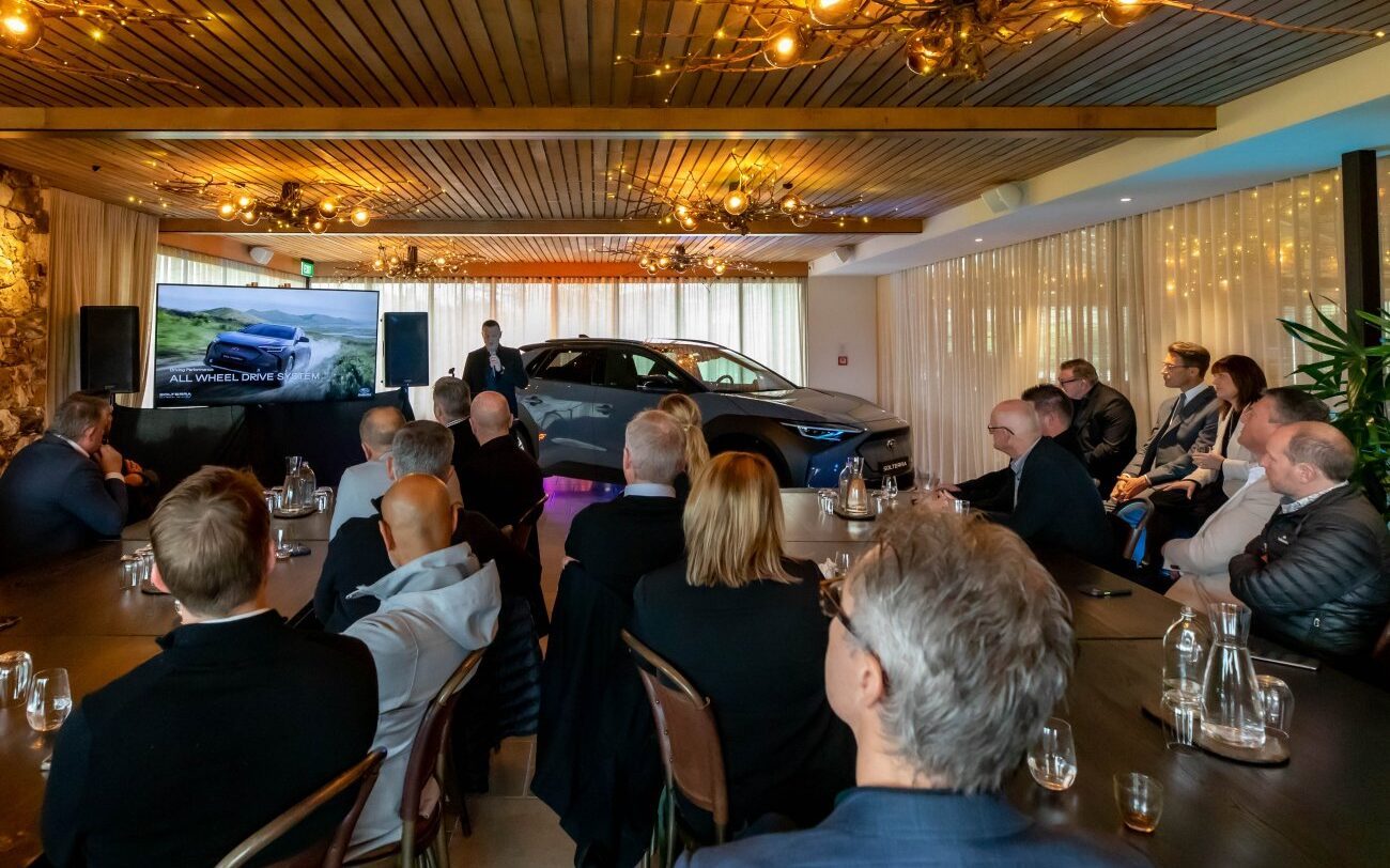 Subaru Solterra EV SUV PR launch event at Waiheke Island, New Zealand