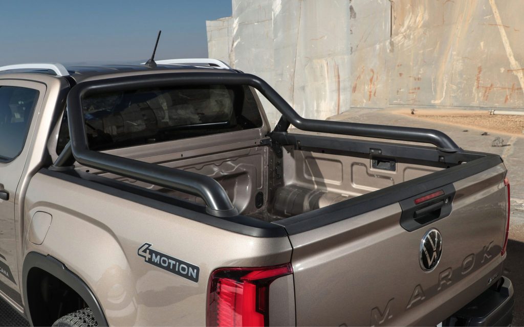 VW Amarok rear tray three quarters