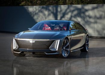 Cadillac Celestiq show car concept front three quarters