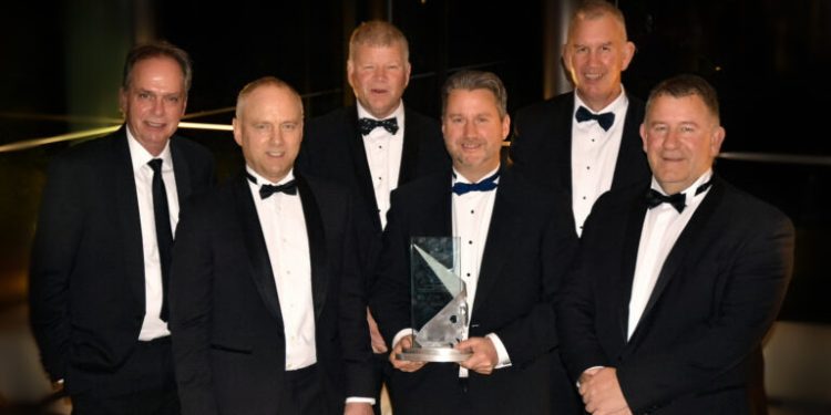 Team Hutchinson Ford receiving President's Award
