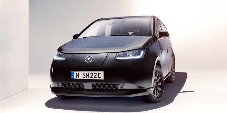 Sono Sion solar powered electric vehicle (SEV) front