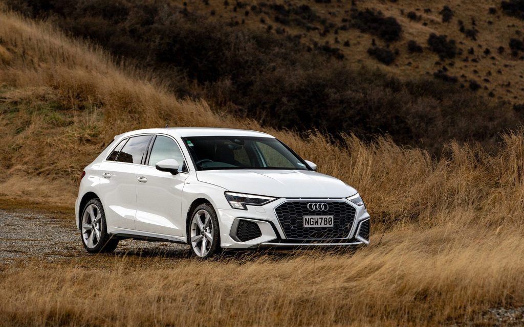 Audi A3 TFSI e plug-in hybrid front three quarter view