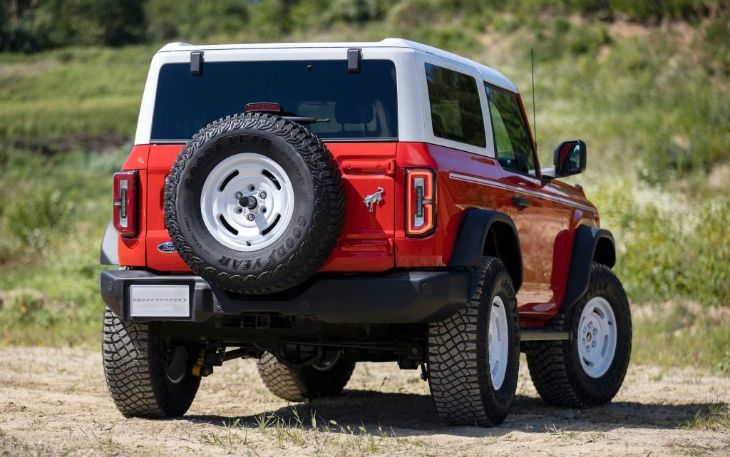 Bronco rear shot