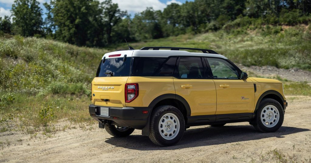 Ford Bronco Sport side shot