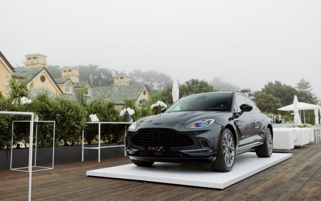 Aston Martin DBX at 2021 Pebble Beach Concours D'Elegance