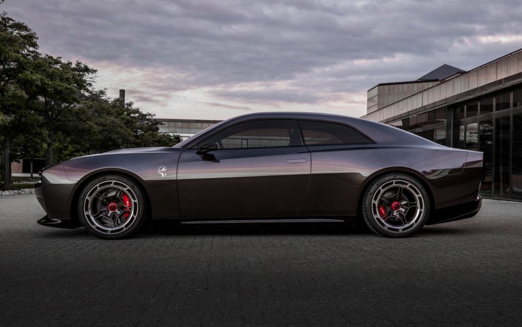 Dodge Charger Daytona SRT Concept EV side view