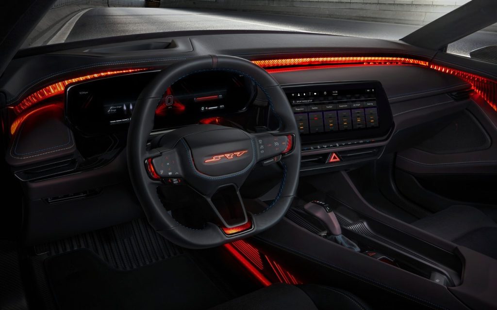 Dodge Charger Daytona SRT Concept EV interior