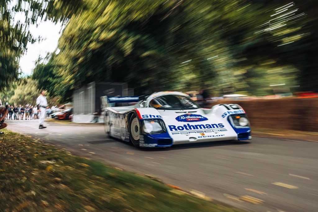 2022 Goodwood Festival of Speed Porsche 962