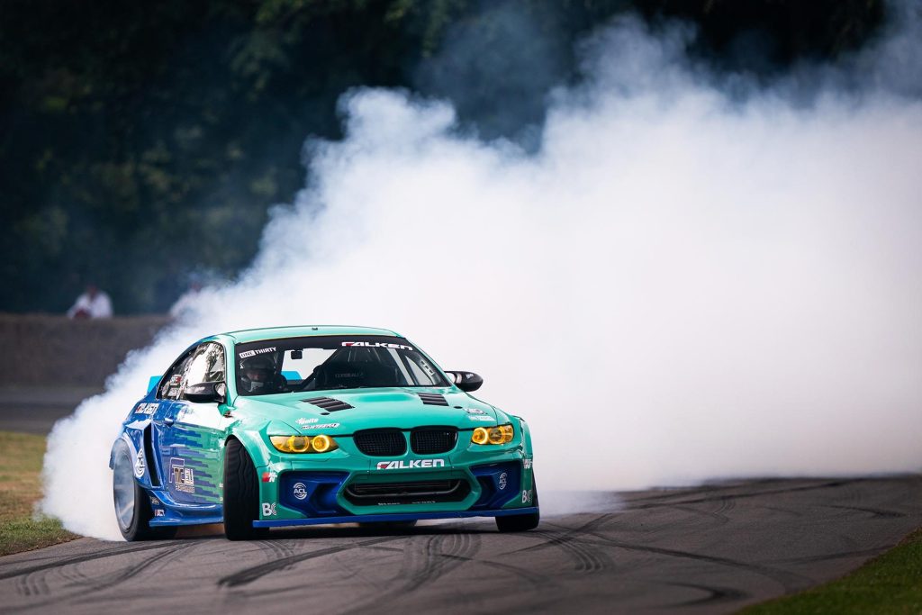 2022 Goodwood Festival of Speed BMW drifting