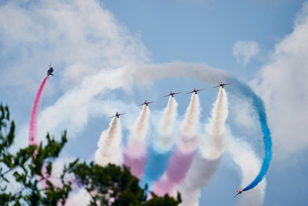 2022 Goodwood Festival of Speed flypast