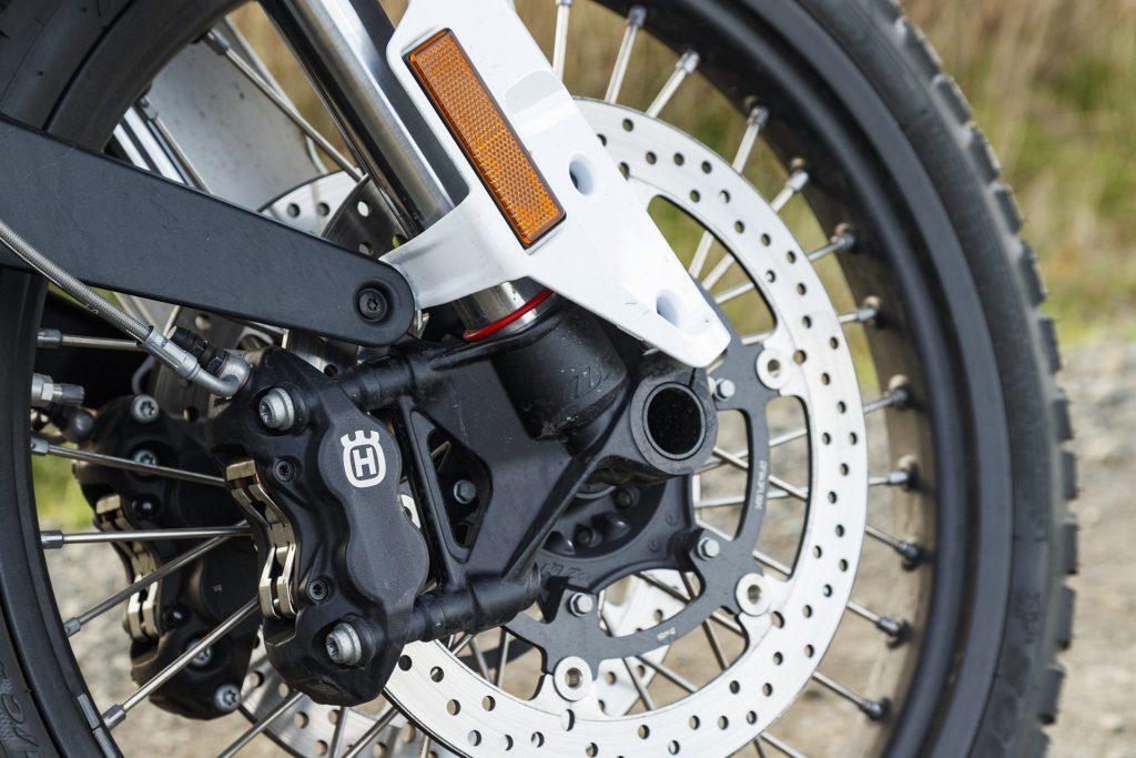 2022 Husqvarna Norden 901 spoked wheel